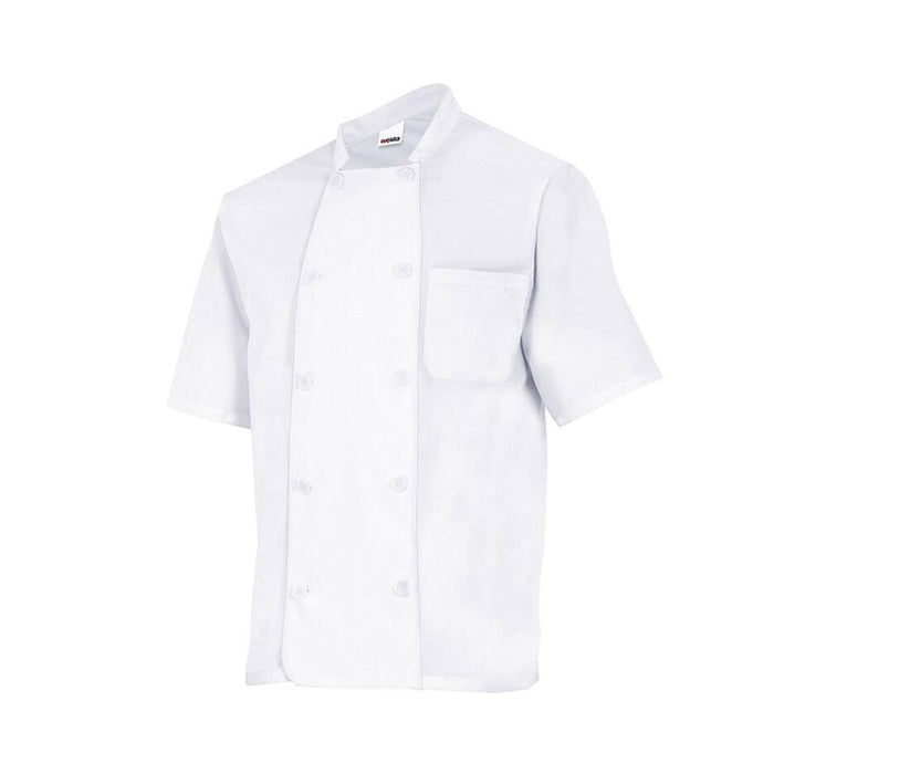 Veste de cuisine manche courte